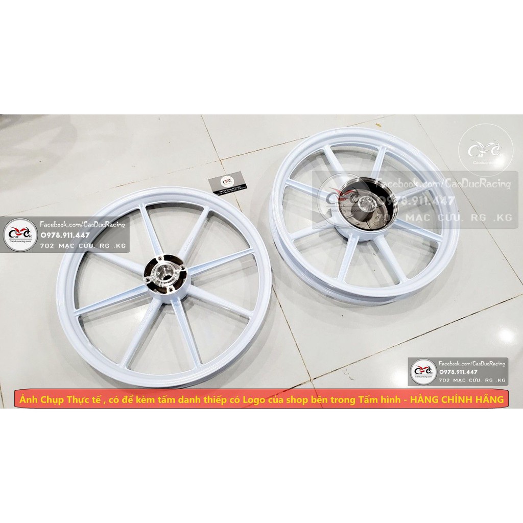 Rẻ Mâm 8 cây RCB SIRIUS FI Ex 2007 Bản 1.6 1.85 trước đĩa sau Đùm - Hàng chính hãng RACINGBOY