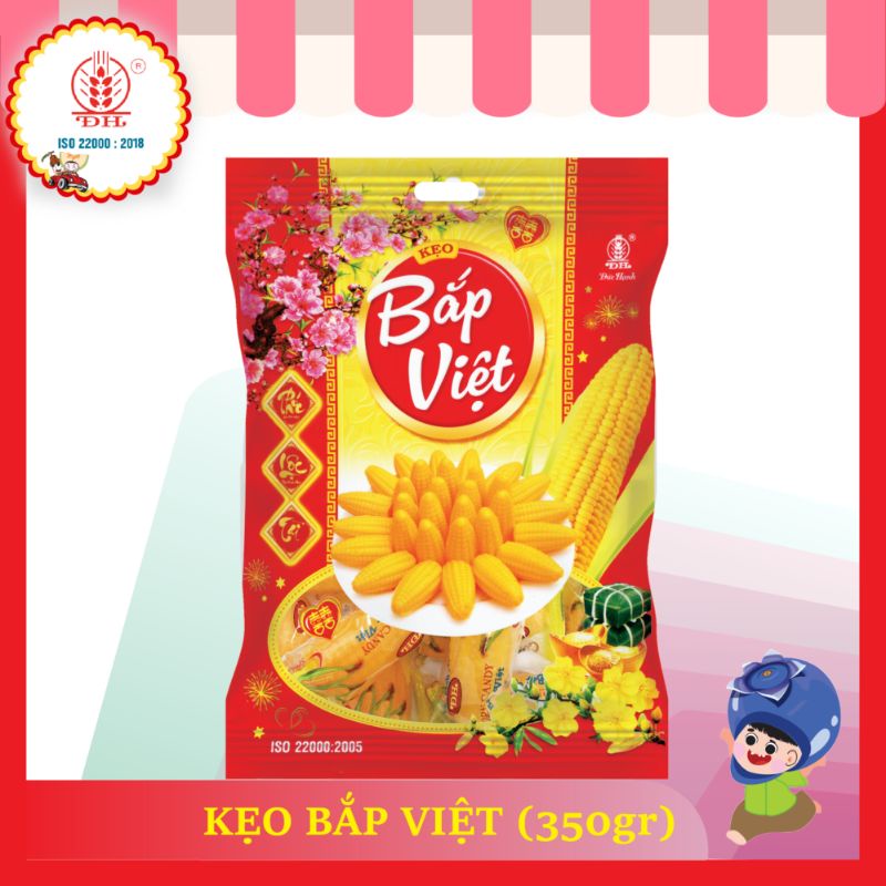 Kẹo dẻo bắp việt Đức Hạnh 350gr