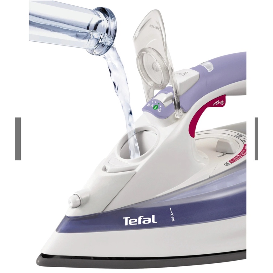 Bàn ủi hơi nước nằm chống cặn phun hơi thẳng Tefal FV5335E0 2400W - Hàng chính hãng