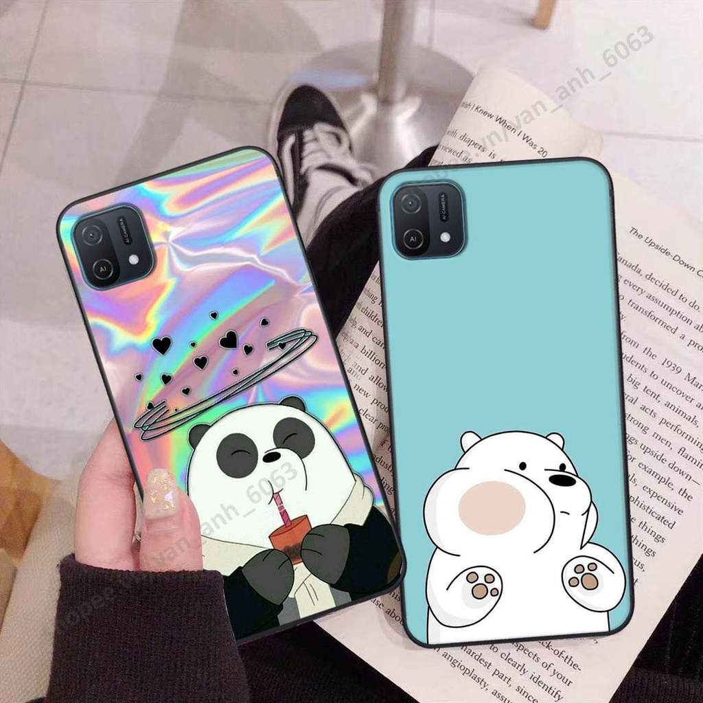 Ốp Oppo A16k hình thỏ, gấu đáng yêu dễ thương, ốp lưng điện thoại oppo viền dẻo giá rẻ