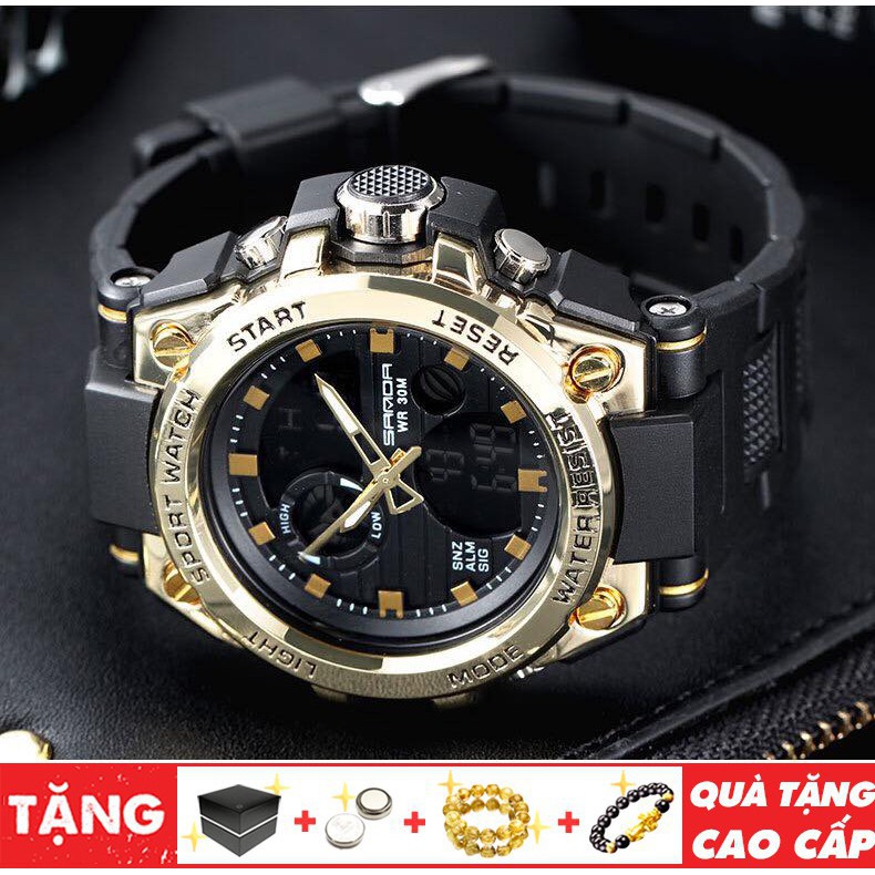 Đồng hồ nam thể thao Kim Điện Tử SANDA SIÊU ĐẸP, CÁ TÍNH-Duong.watches | BigBuy360 - bigbuy360.vn