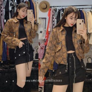 🌟Khoác da lộn (Ảnh thật )