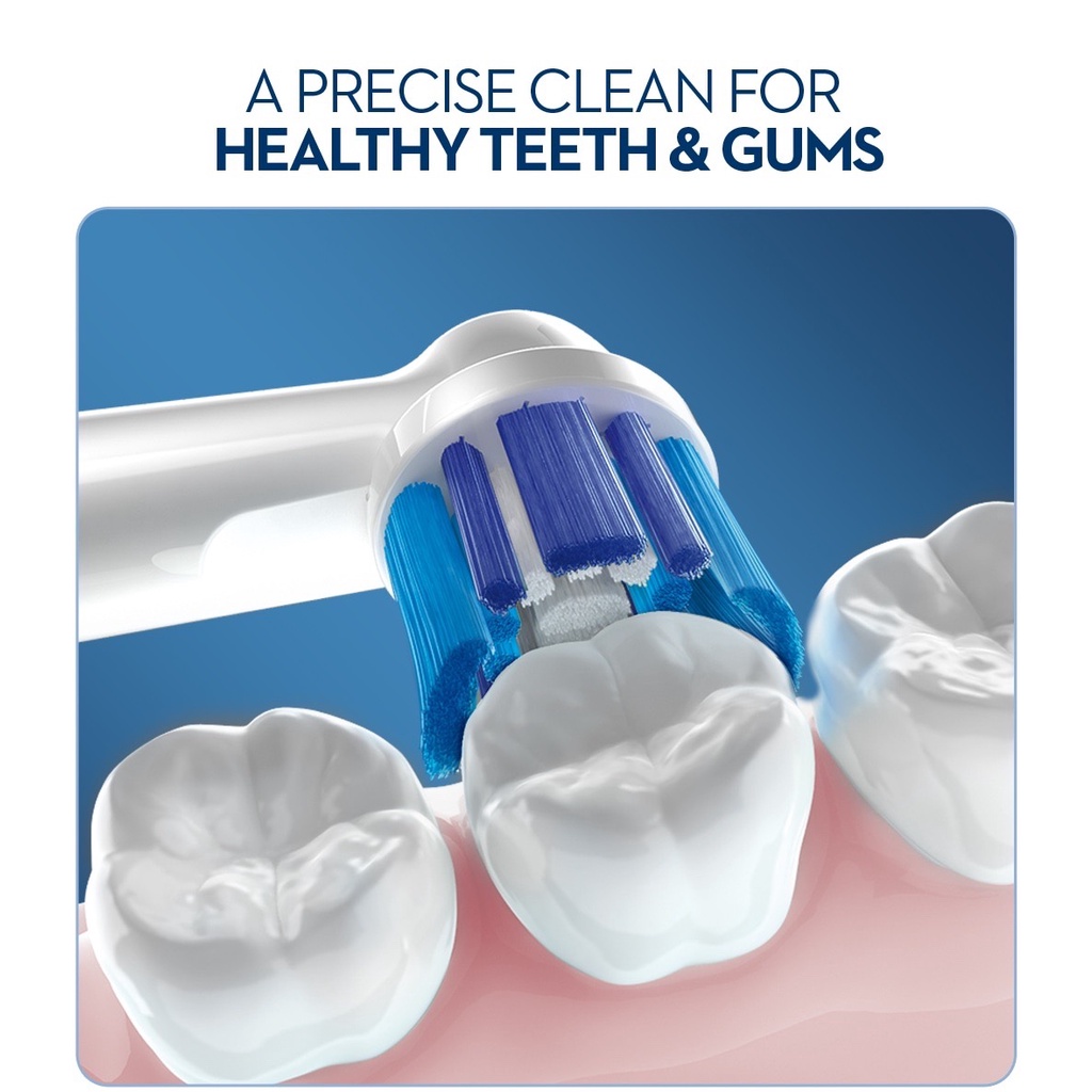 Bàn chải điện Oral B Vitality Precision Clean Úc - Đức chải sạch sâu trắng răng Linh Giang chính hãng