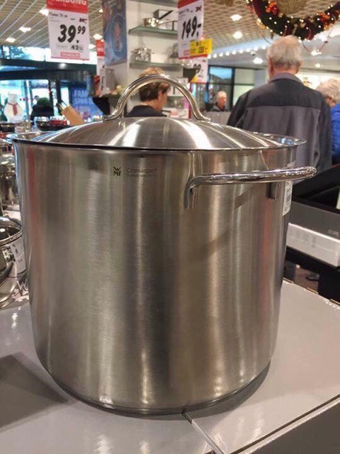 Nồi luộc gà Wmf 14 lit - thanh lý do vận chuyển từ Đức về Việt Nam