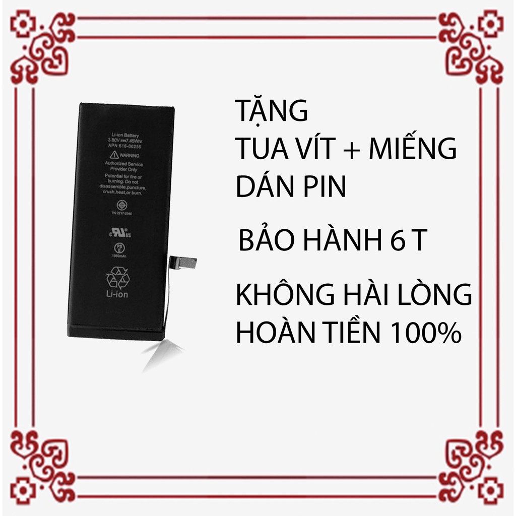 Pin IPhone 5 - 5S - 5C - 6 - 6S - 6 Plus - 6S Plus