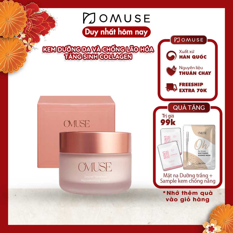 Kem dưỡng da chống lão hóa OMUSE Secret Timeless Rejuvenating Cream 50ml