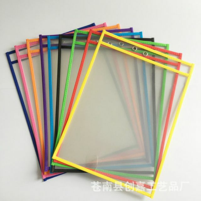 Dry Erase Pocket Kèm