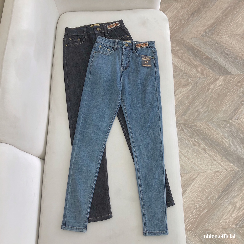 Quần jean form ôm PLT nhiennhienvintage BQ86