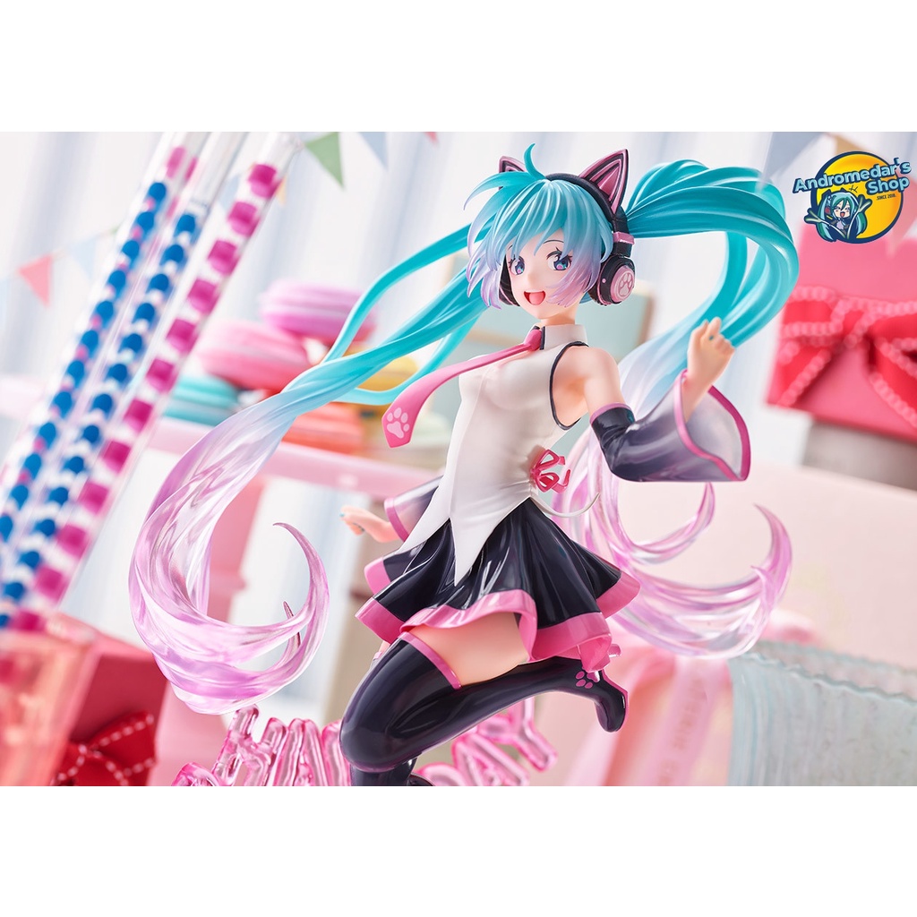 Mô hình nhân vật Vocaloid Hatsune Miku Artist MasterPiece Birthday 2021 Happy Cat
