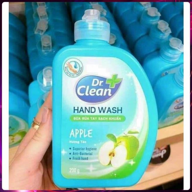 Nước rửa tay Dr Clean hương hoa quả, Nước rửa tay diệt khuẩn - Hàng chính hãng, đánh bay vi khuẩn ...