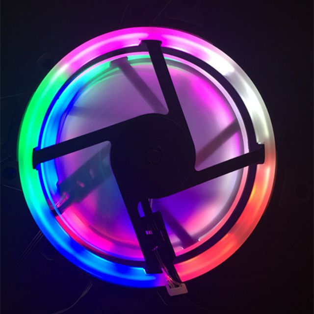 Fan case 12cm Led RGB , đơn sắc