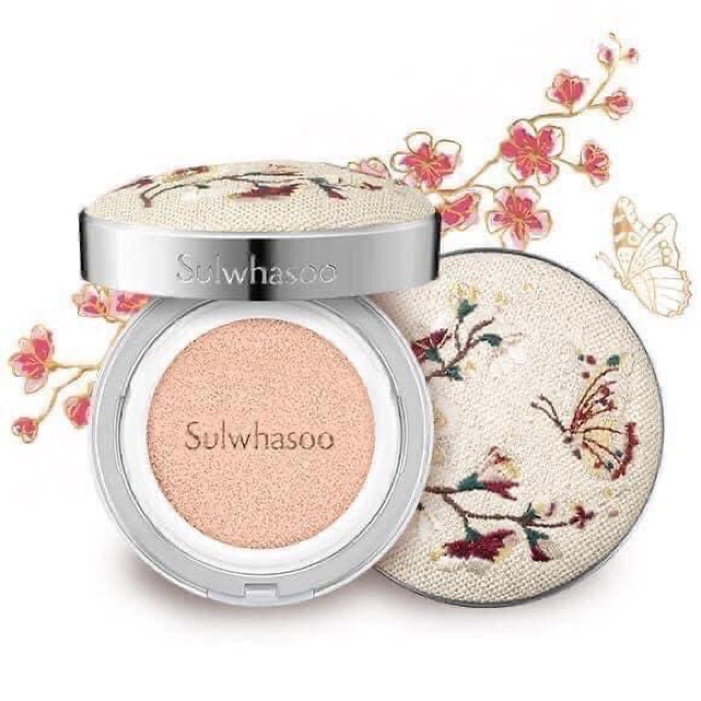 Phấn Nước / Cushion Sulwhasoo Snowise Brightening Cushion Limited  (Full set 2 hộp &amp; Hộp lẻ)