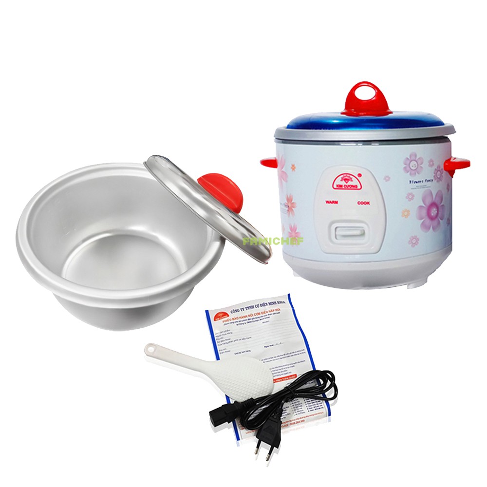 Nồi cơm điện nắp rời Kim Cương KC001 0.6 lít | BigBuy360 - bigbuy360.vn