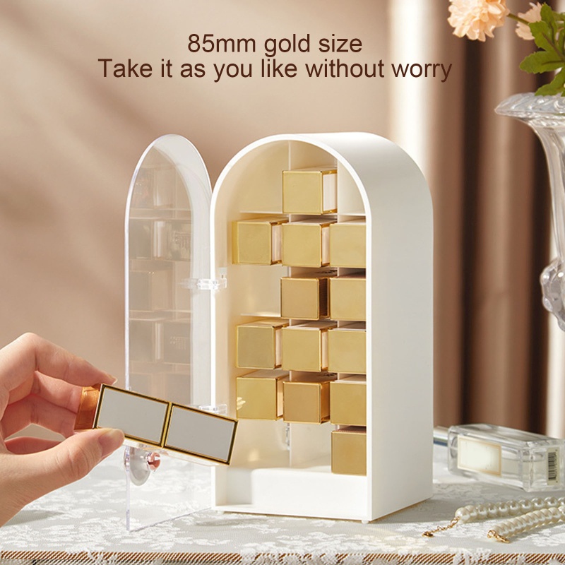 Giá Đỡ Son Môi 18 Ngăn Bằng Nhựa ABS Tiện Dụng