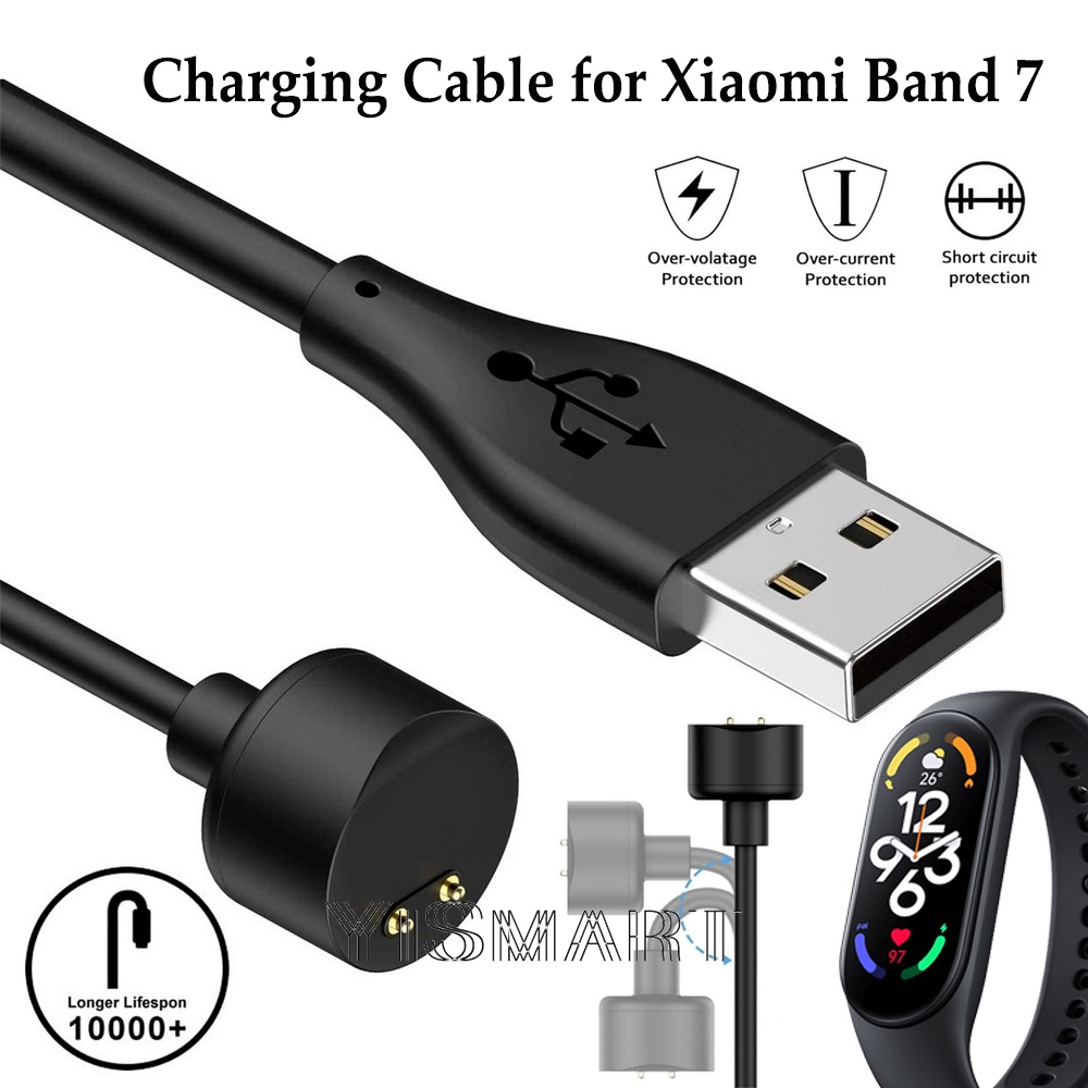 Dây Cáp Sạc USB Từ Tính Cho Đồng Hồ Thông Minh Xiaomi Mi Band 7 6 5 4 NFC 7