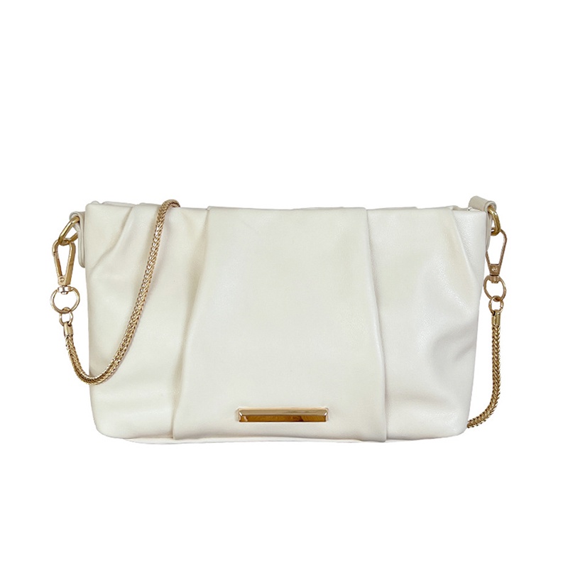 Túi đeo chéo IELGY hình vuông nhỏ phối dây xích phong cách cổ điển thời trang cho nữ