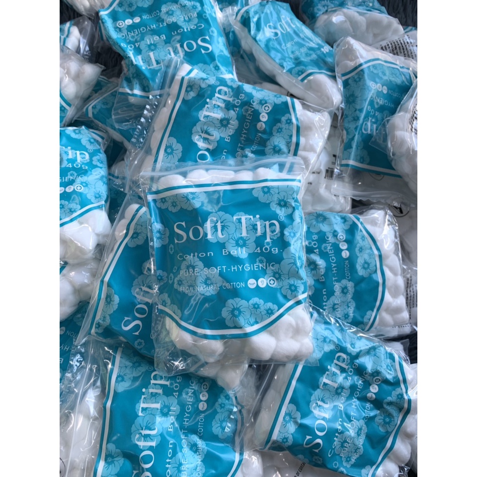 Bông gòn viên tròn Soft Tip - Bông Gòn Đút Tai Cho Mẹ Sau Sinh