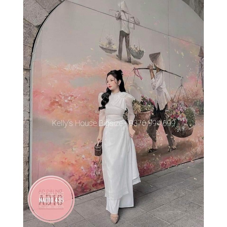 Áo Dài Nơ Bigsize -