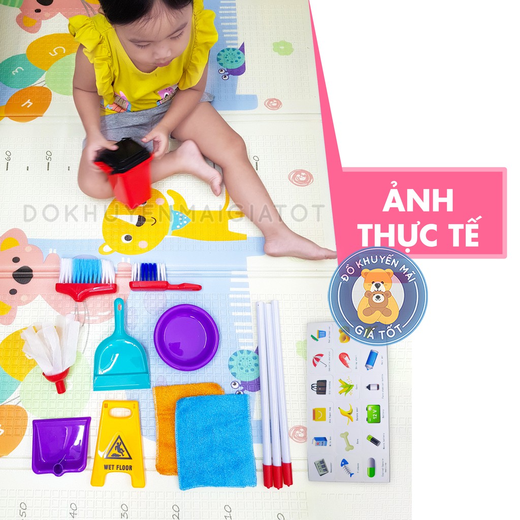 Đồ chơi bộ dụng cụ dọn dẹp nhà cửa cho bé 988-4 - Đồ khuyến mãi giá tốt