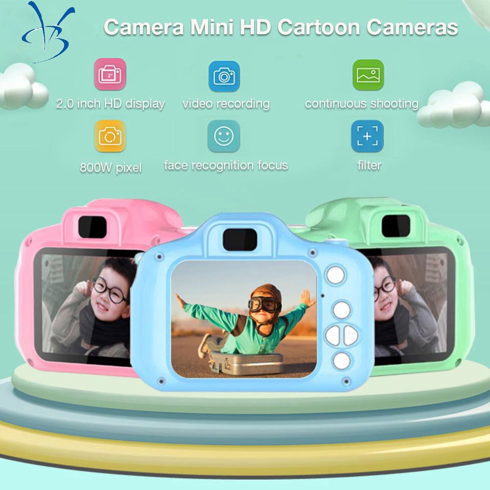 Máy ảnh Trẻ Em Mini đồ Chơi Kỹ Thuật Số Quay Video HD 1080 đồ Chơi Giáo Dục
