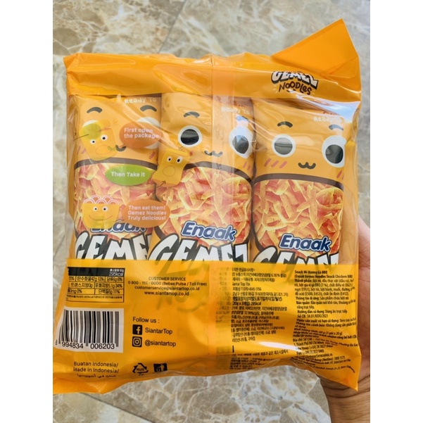 Thùng Mì Ăn Liền Enaak Gemez 72 gói x20g