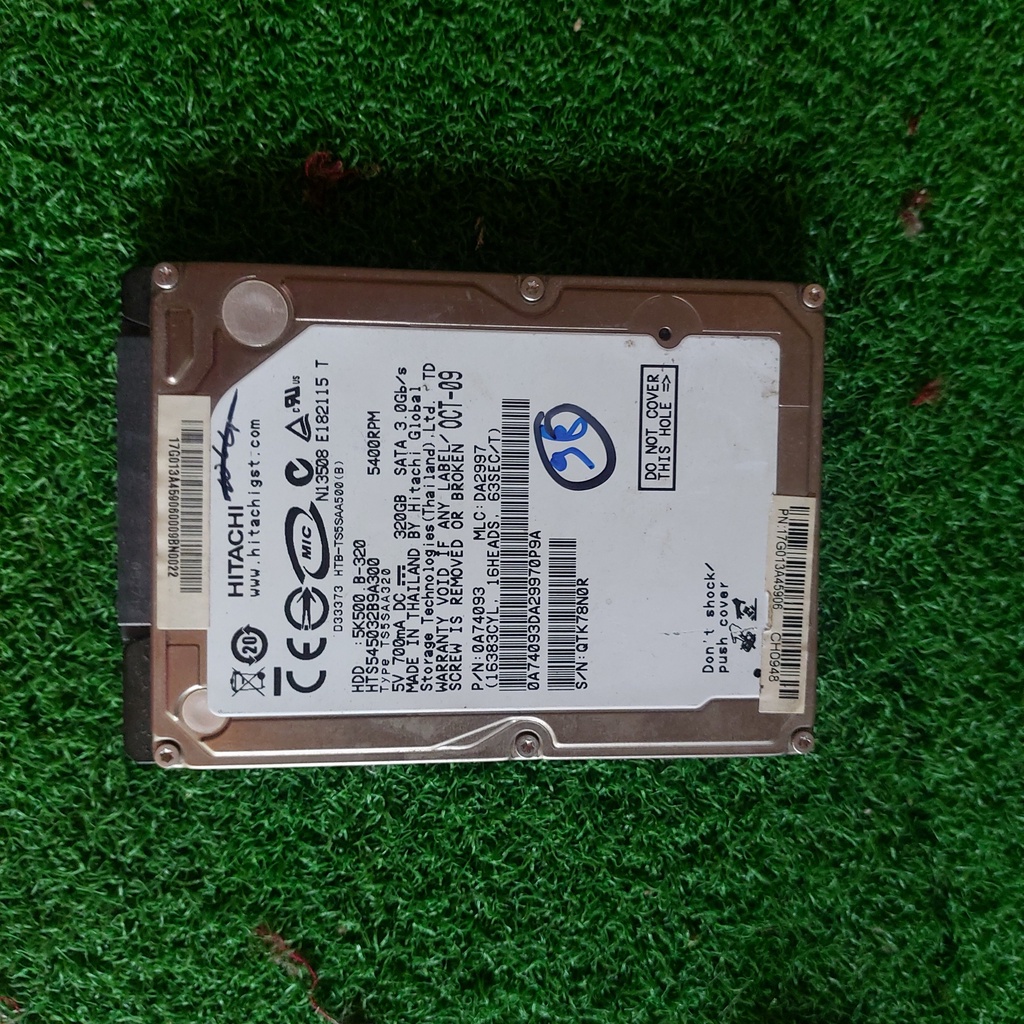 Ổ cứng laptop HDD 320GB có Win10 Sata III kích thước 2.5&quot; (used)