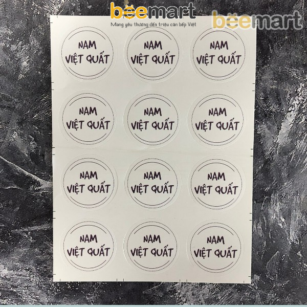 Tem dán nhân nam việt quất (12c)