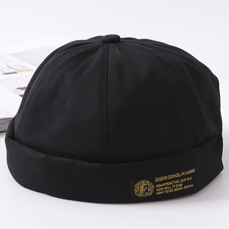 Mũ Beanie LINJW Cotton Mềm Mại Phong Cách Hàn Quốc Unisex 2020