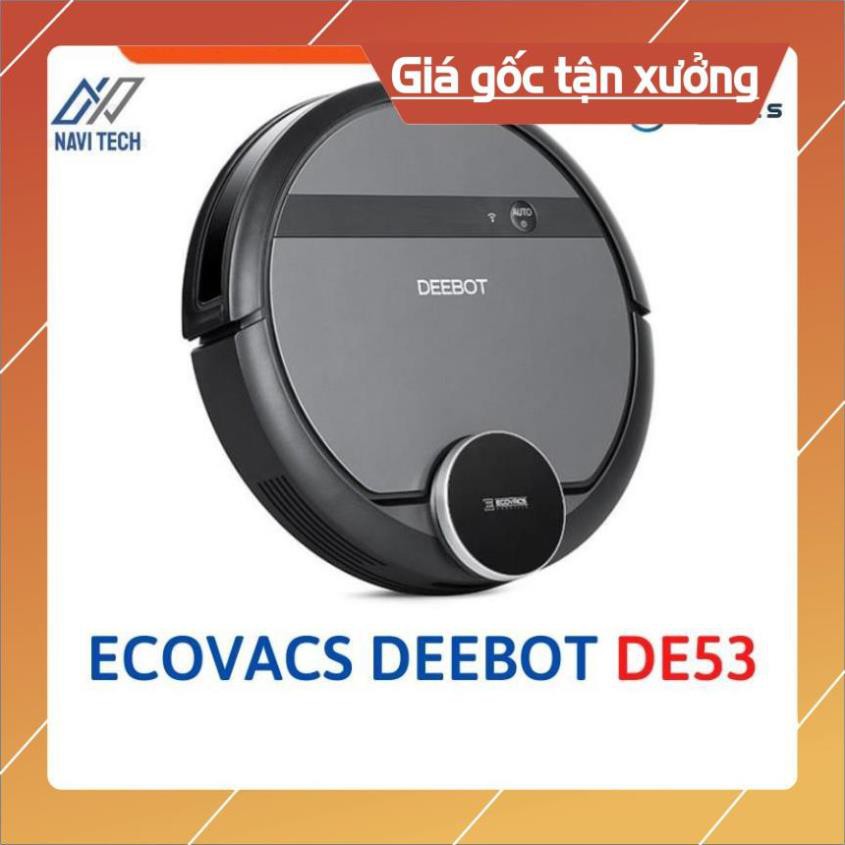 Robot hút bụi lau nhà Ecovacs Deebot De53 (Deebot 901), robot hút bụi chính hãng