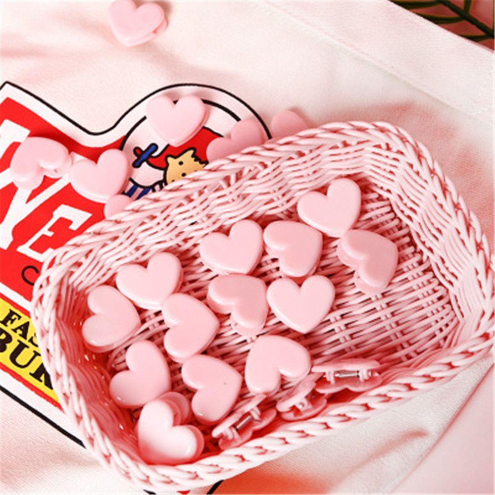 PEWANY Set 10 Kẹp Giấy Note Hình Trái Tim Dễ Thương