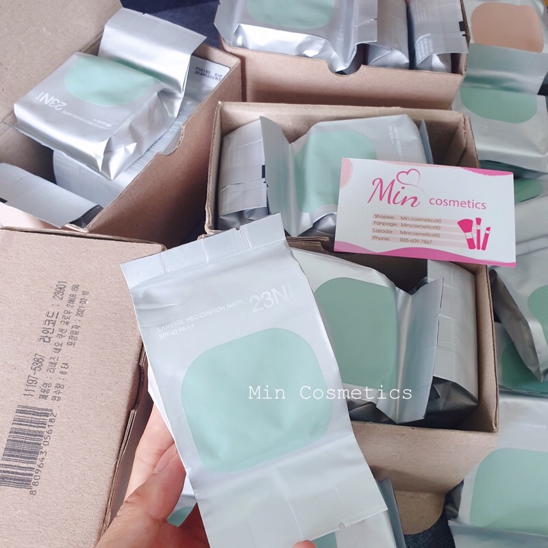 Lõi Phấn Nước Kiềm Dầu Lâu Trôi Laneige Neo Matte Cushion SPF42+PA+++