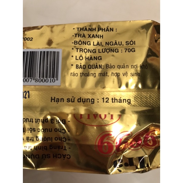 Trà hồng thái túi 70g