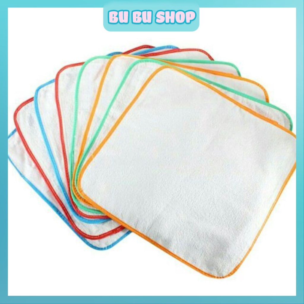 Combo 10 tấm lót phân su chống thấm giặt tay và giặt máy cho bé dưới 3 tháng (28x28cm)