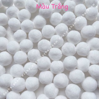 [NHIỀU SIZE] 🌈 HẠT POMPOM, HẠT LEN BÔNG🌈