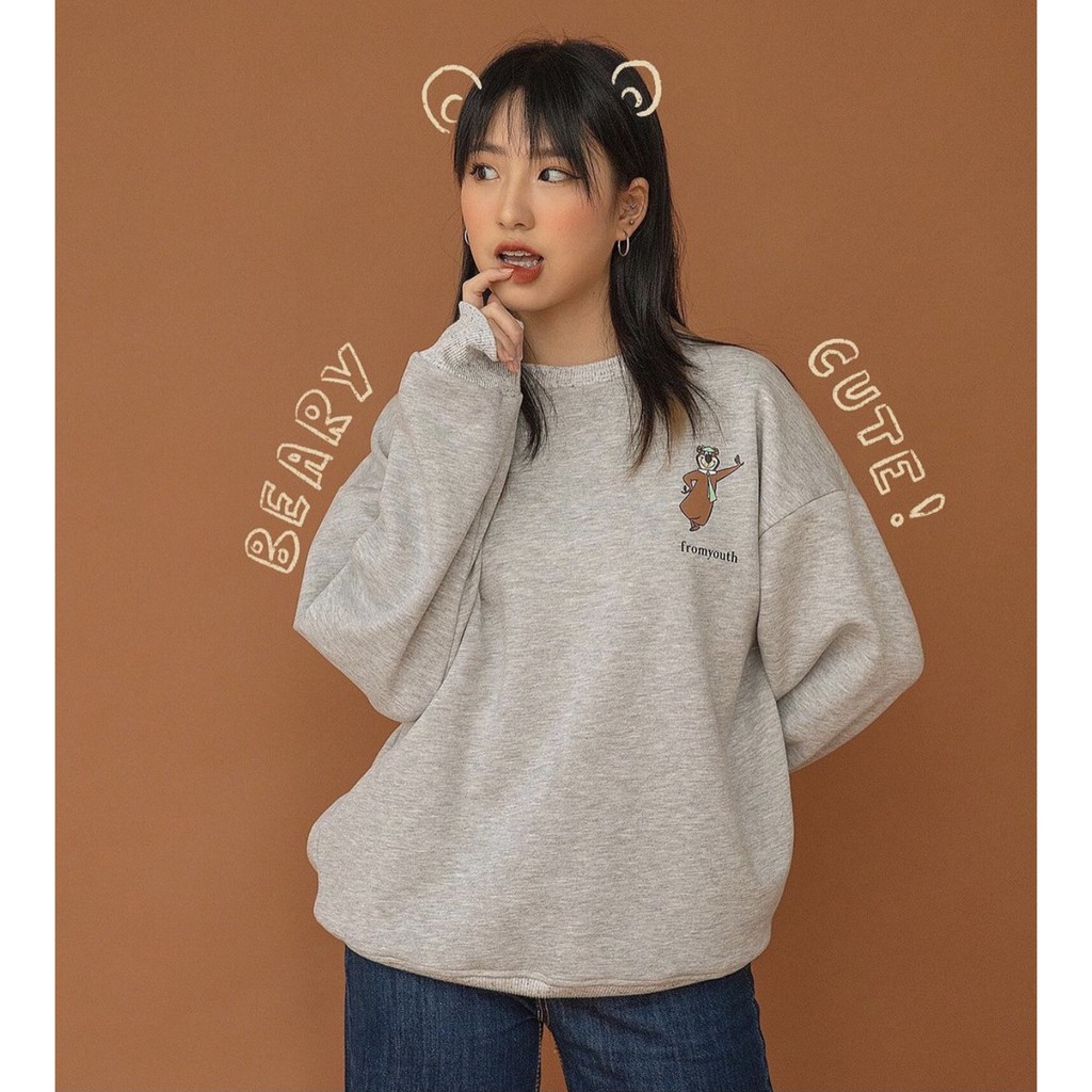 Fromyouth - Áo Bear Sweatshirt