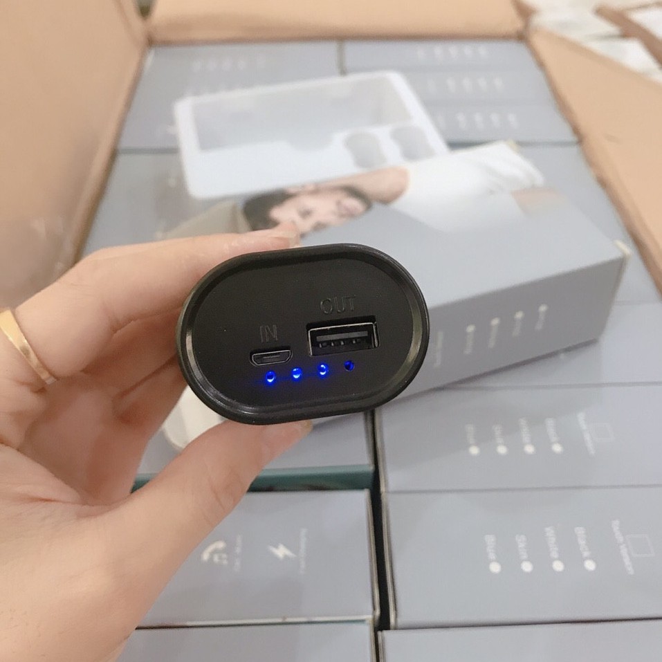 Tai Nghe Bluetooth🥇Bản Đặc Biệt️🥇Tai Nghe Không Dây Kiêm Sạc Dự Phòng - Tai Nghe Iphone Với Chất Lượng Âm Thanh Cực Đỉnh