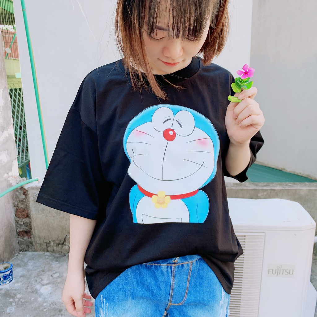 Áo Phông Nam Nữ In Hình Doremon Kute Chất Liệu Cao Cấp | BigBuy360 - bigbuy360.vn