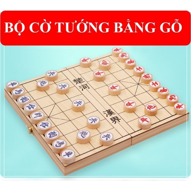 Bàn Cờ Tướng Bằng Gỗ Tự Nhiên
