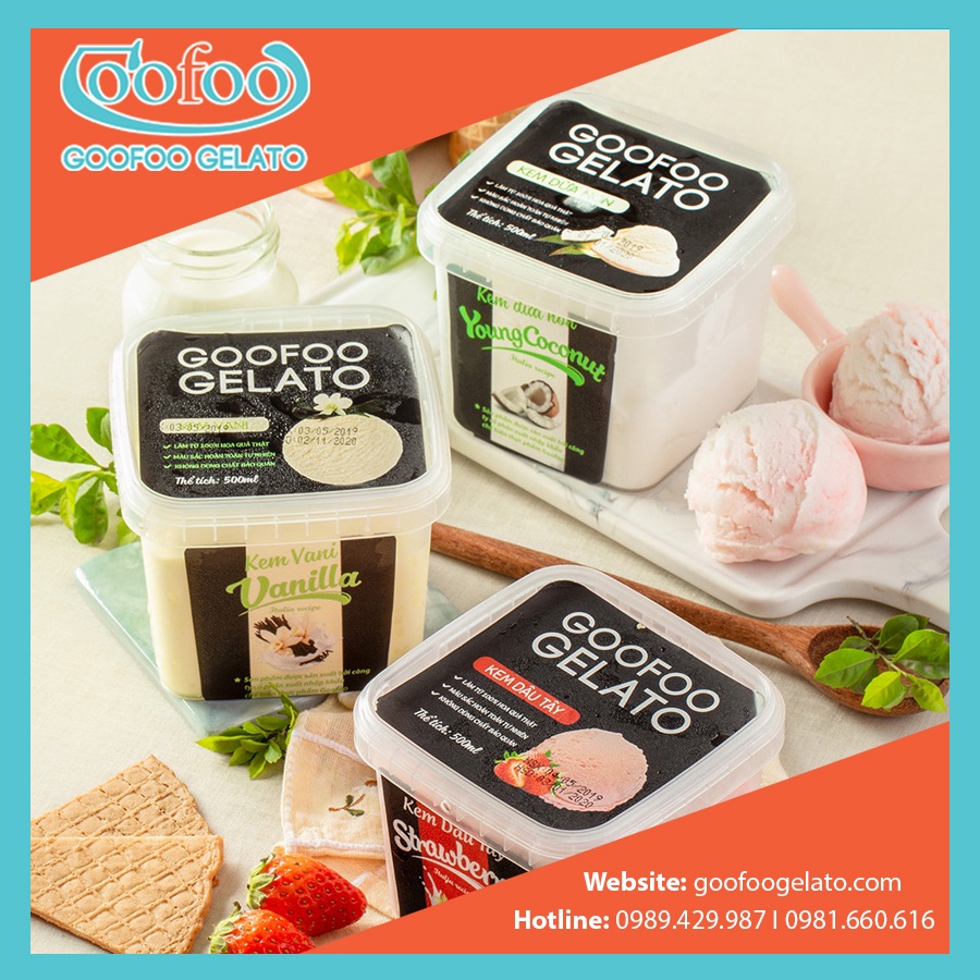 Kem hộp 500ml Goofoo