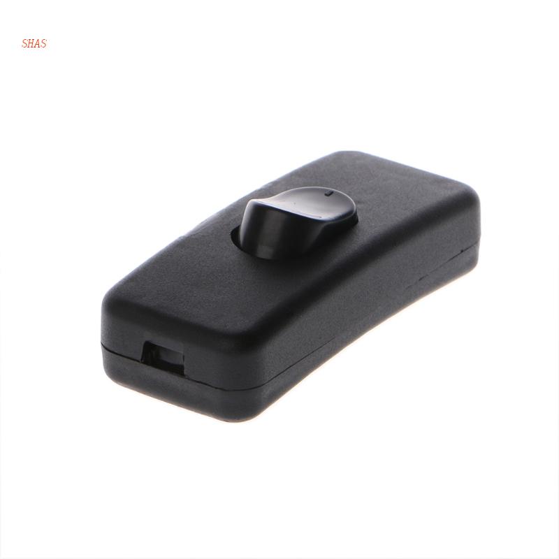 Công Tắc Bật / Tắc Đèn Đường Dây Bằng Nhựa AC 110-250V 2A Thông Dụng