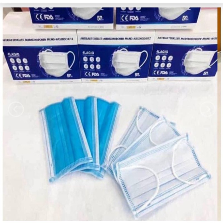 Hộp 50 Khẩu trang 4 lớp chống nắng, kháng khuẩn xuất khẩu Đức của công ty Havico GDNG2