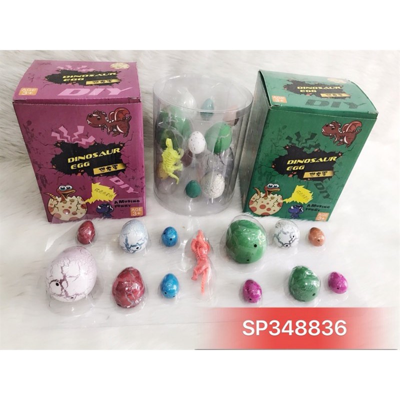 Set trứng khủng long thần kỳ 12 quả + 1c (Set)