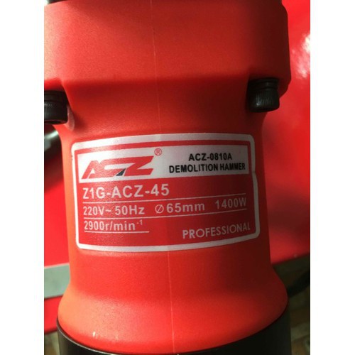 MÁY KHOAN ĐỤC BÊ TÔNG 17 LY CHÍNH HÃNG ACZ 1400W - 0810A