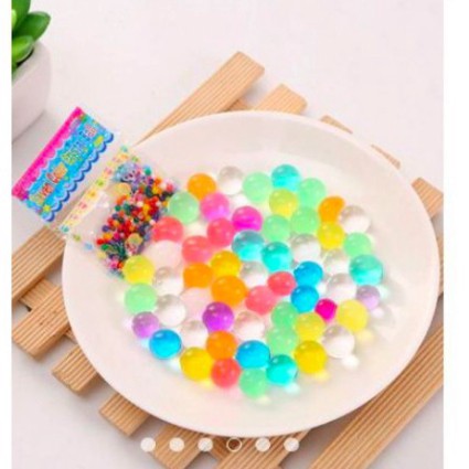 Combo 10 hạt đậu thần kỳ + 10 gói hạt tinh thể  dùng để trồng cây.