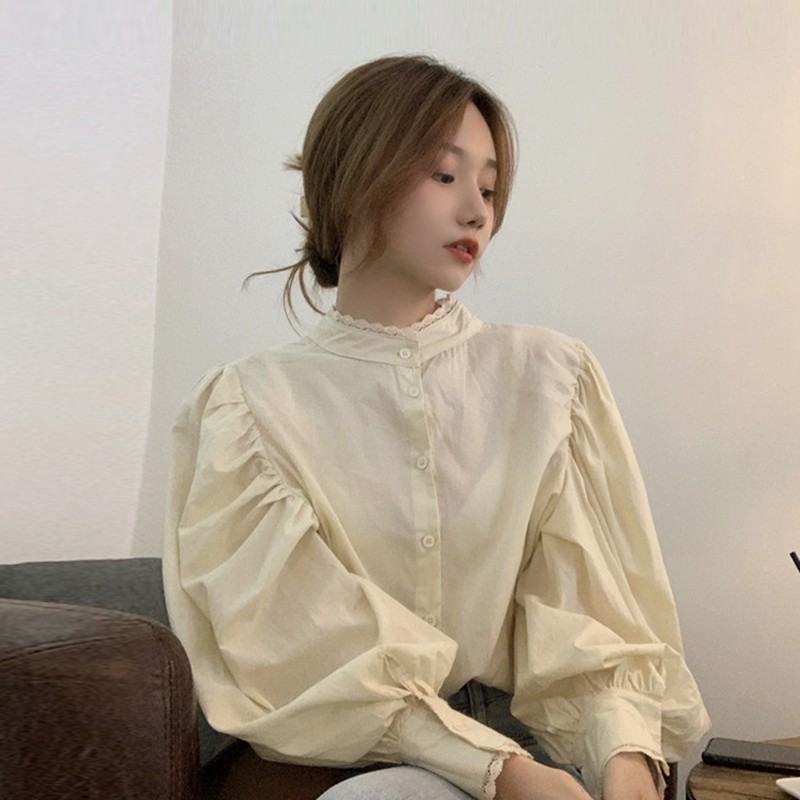 ORDER Áo sơ mi tay bồng tiểu thư