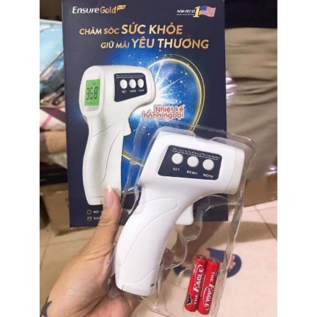 Nhiệt kế hồng ngoại - quà tặng ensure