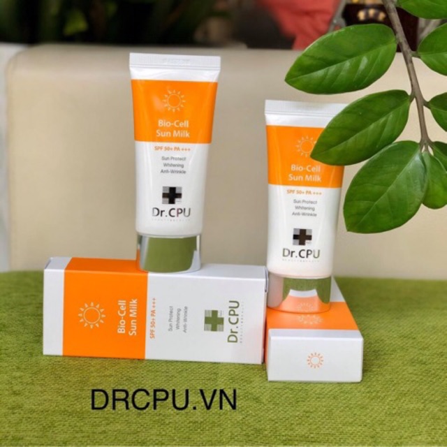 Kem chống nắng Bio cell sun milk Dr Cpu