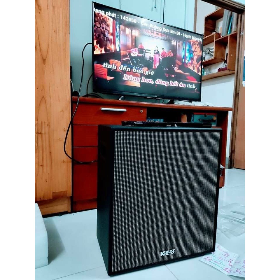 Dàn karaoke di động KBeatbox KSNet550 công suất 300W tặng kèm 2 Míc Karaoke