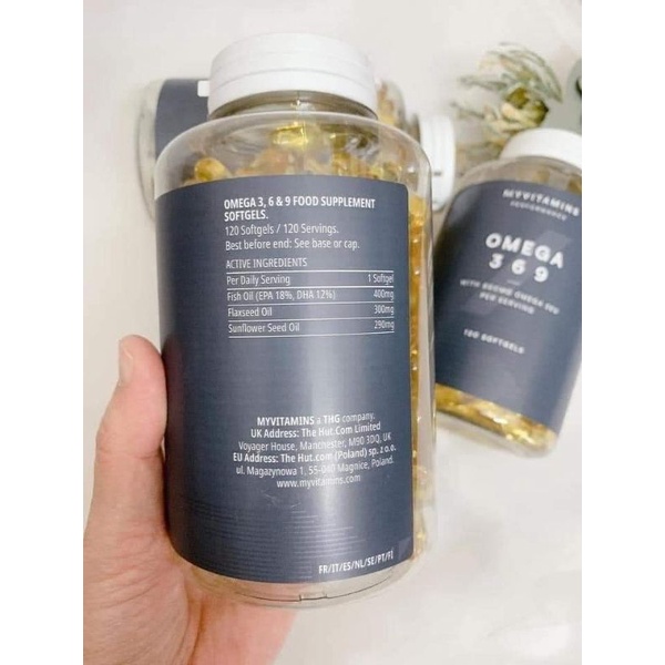 Viên uống Omega 3 6 9