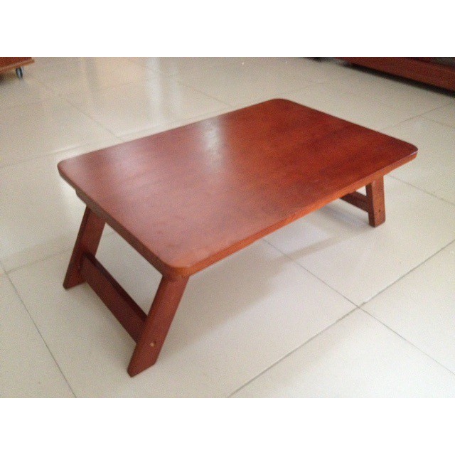 Bàn học sinh,bàn ăn ngồi bệt ,bàn xếp gỗ tự nhiên  50x 70cm,không thấm nước | BigBuy360 - bigbuy360.vn